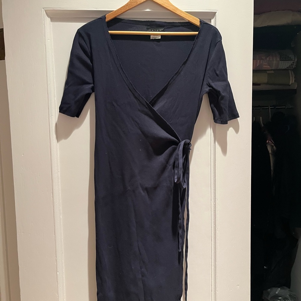Hatch Maternity - Navy Wrap Dress. Size 1. Excellent condition.